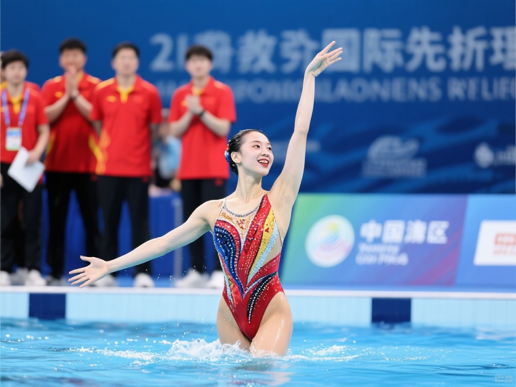 徐汇妍的卓越表现背后离不开整个团队的鼎力